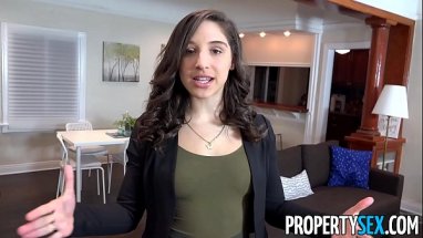 PropertySex College student fucks hot ass real estate agent